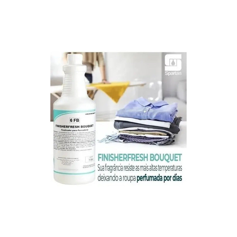 Facilitador De Passar Para Roupas Finisherfresh Bouquet Spartan 1l