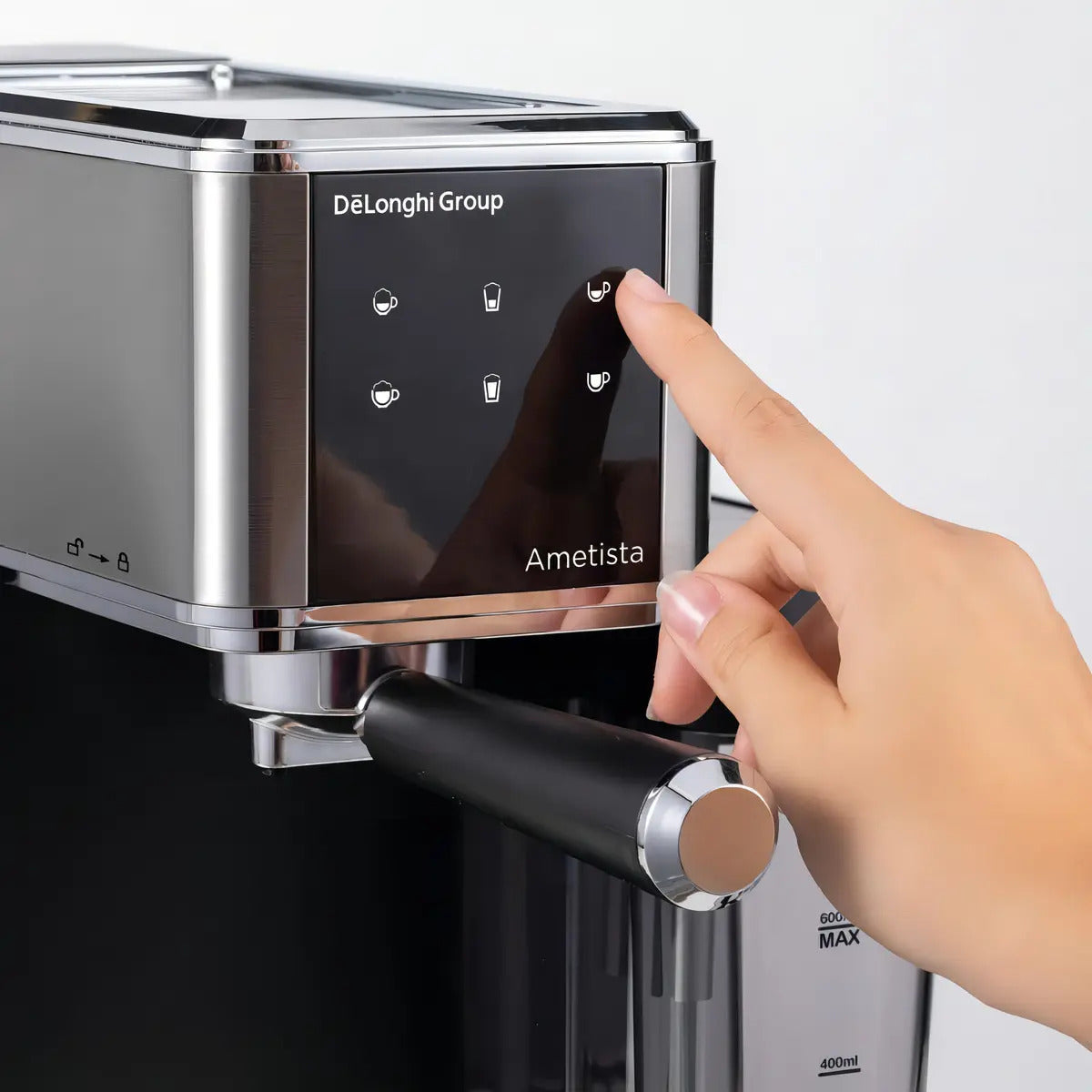Máquina Café Espresso Ariete By De'loghi Ametista 15bar Cinza 220v