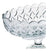 Centro De Mesa De Cristal Com Pé Angel 29cm X 13cm X 20cm Wolff Incolor