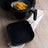 Forma Quadrada De Silicone Para Air Fryer 20x7cm Preta Lyor