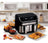Fritadeira Air Fryer Metal Duplo Cesto Ariete 9 L 2100w Prateado 220v