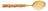4 Colheres Mesa Wolff Bambu Tulum De Aço Inox Dourado 20,5cm