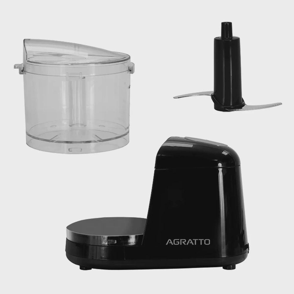 Mixer Agratto Mini Processador 100w Ampro1l-02 Preto 220v