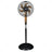 Ventilador Pedestal Coluna Pé Osc 30cm Turbo 220v Ventimais Preto Marrom-claro Plástico 6