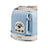 Torradeira Elétrica Ariete Vintage Azul 6 Níveis 750w 127v