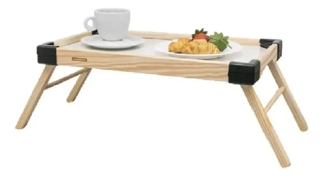 Bandeja Para Café Da Manhã Com Arestas Preta - Tramontina Preta