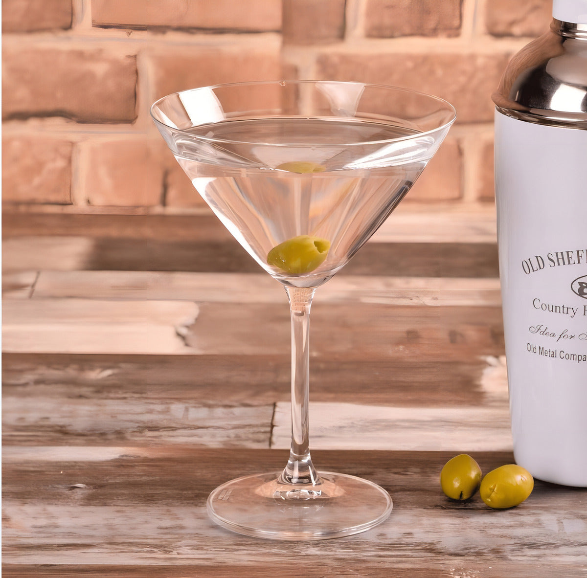 Jogo De Taças Para Martini Bohemia Gastro 280 Ml - 6 Peças Transparente