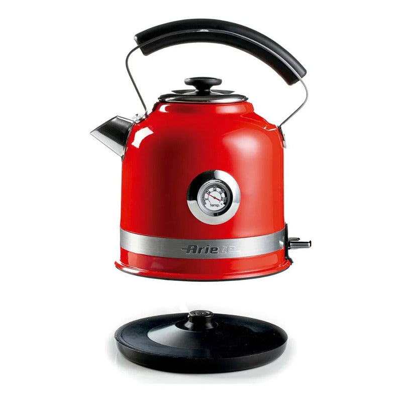 Chaleira Elétrica Ariete Moderna Vermelha 1,7l 1850w Vermelho 220v