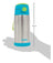 Garrafa Térmica Azul 400ml Bpa Free Com Canudo Buba Azul