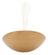 Concha Dourado Sopa Caldos Molho Aço Inox 33,5cm Lyor Dourado
