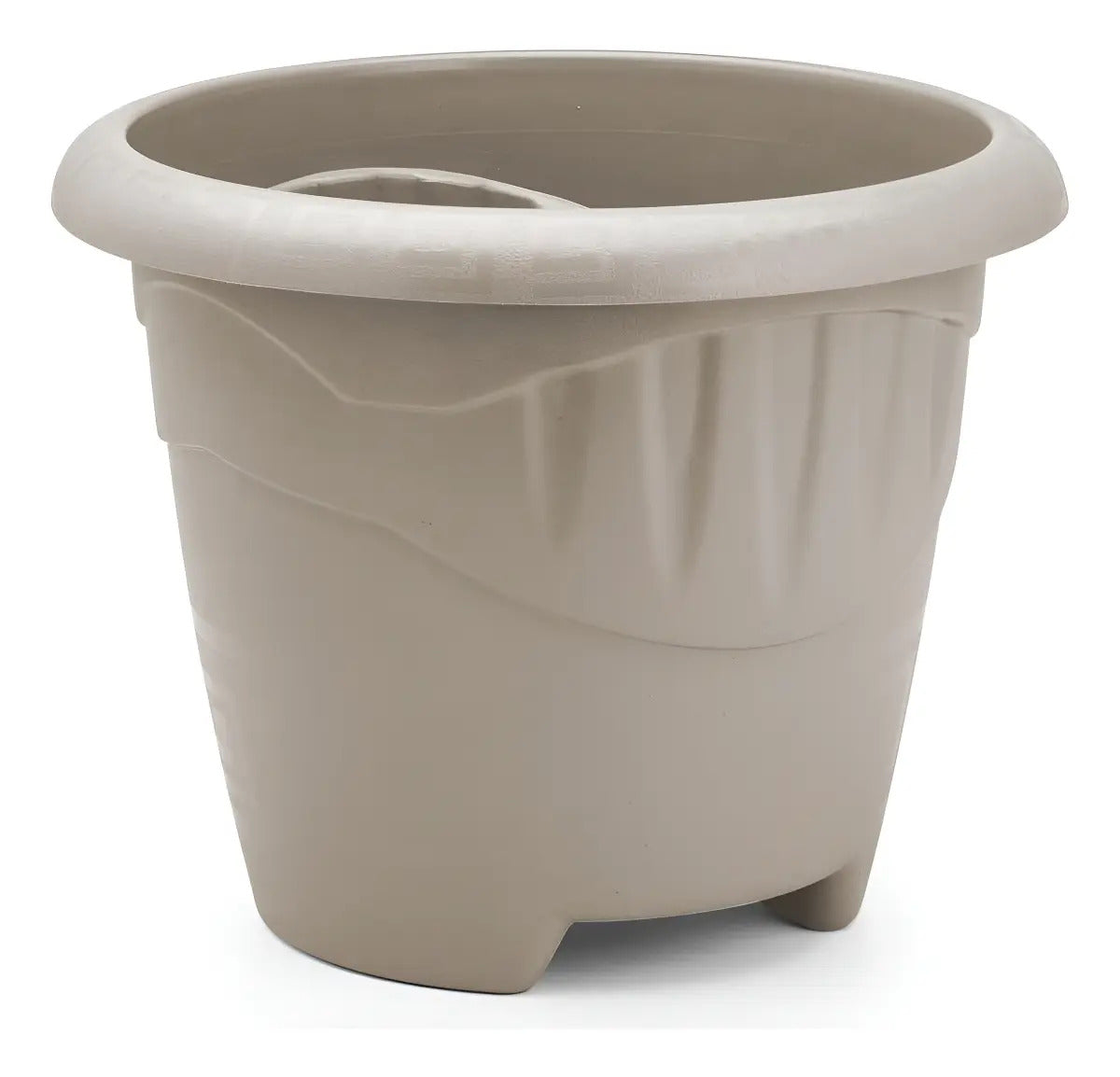 Vaso Planta Casa Jardim Decoração Redondo 5 Litros Areia