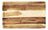 Tábua Em Madeira Teca Com Canaleta Rabaixo Stolf Double 40x2