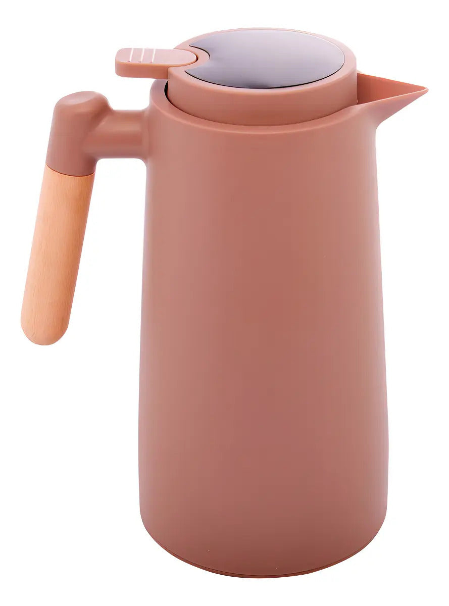 Garrafa Térmica 1 L Nude Com Termômetro Lyor