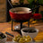 Aparelho Fondue 8 Pçs De Cerâmica Vermelho - Lyor Vermelho