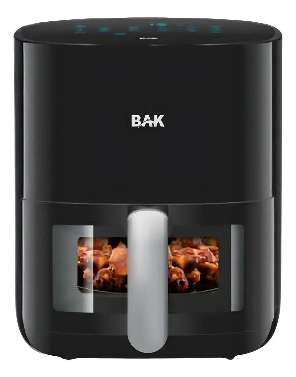 Fritadeira Elétrica Bak Air Fryer Grand Family 5.5l Preta Preto 220v