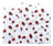 Jogo 50 Unidades Papel Manteiga Estampado Ladybug 24,5x21cm