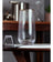 2 Copos Altos Com Fio De Ouro Vidro 450ml Lines - Wolff Incolor