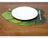 Lugar Americano Folha Da Lyor, Eva, Verde - 6632 Liso