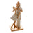 Figura Decorativa Royal Resina Família Branco 9x7x20cm