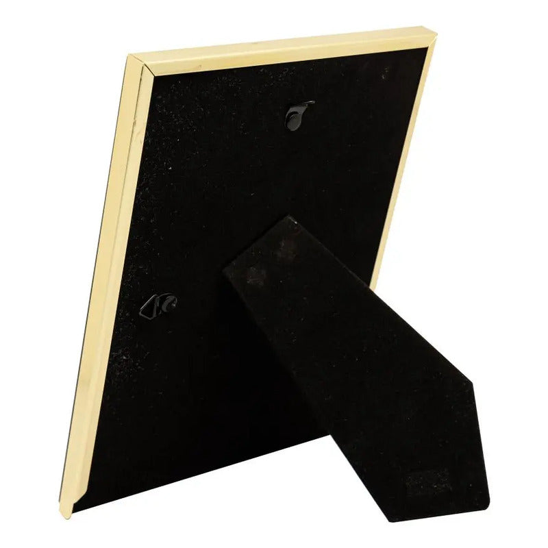 Porta Retrato Wolff De Aço Inox Preto 13cm X 18cm Preto