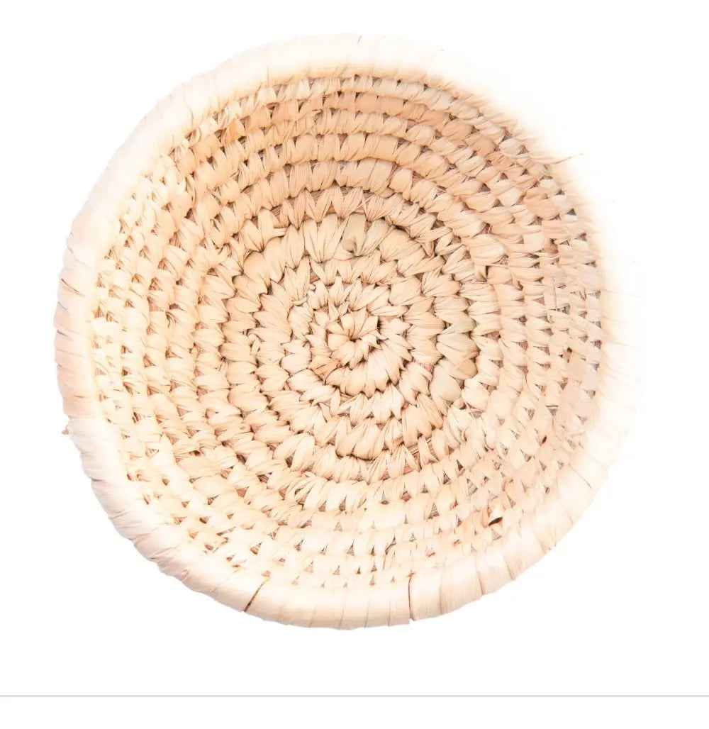 Bowl Lyor Braid De Fibra Natural 13cm X 13cm X 6cm Natural