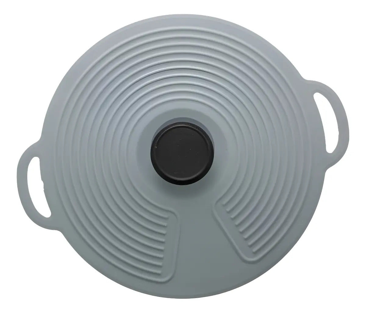 Tampa Lyor De Silicone Para Panela Cinza 27cm