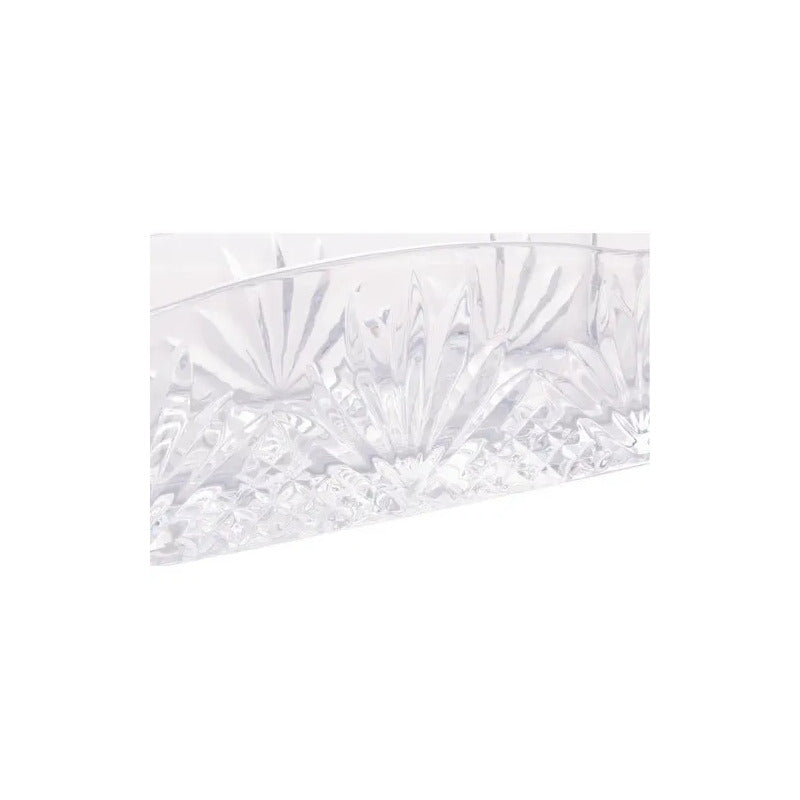 Porta Talheres De Cristal Linha Dublin - Lyor Transparente