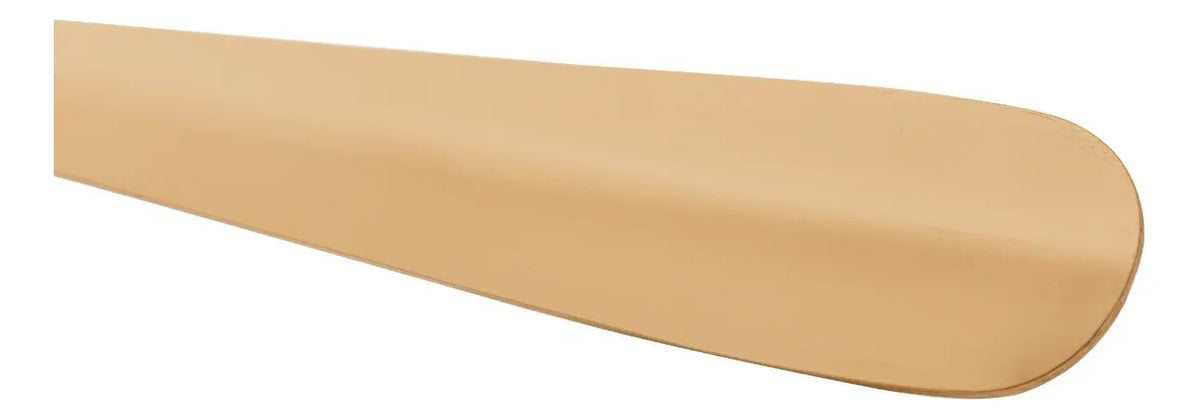Concha Dourado Sopa Caldos Molho Aço Inox 33,5cm Lyor Dourado