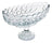 Centro De Mesa De Cristal Com Pé Angel 29cm X 13cm X 20cm Wolff Incolor