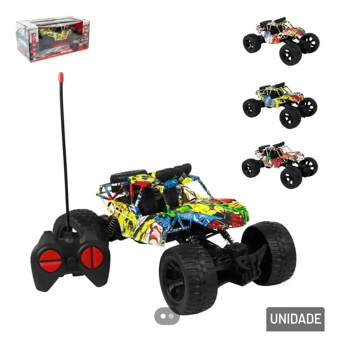 Carro De Controle Remoto Rodas Truck Max Speed Ciano