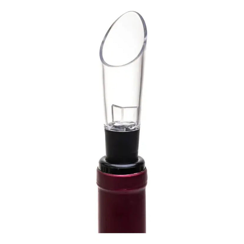 Conjunto Para Vinho Com 5 Peças E Suporte - Wolff