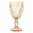 Jogo De Taça 6 Peças Diamond Âmbar Metalizado 325ml Lyor Âmbar Metalizado