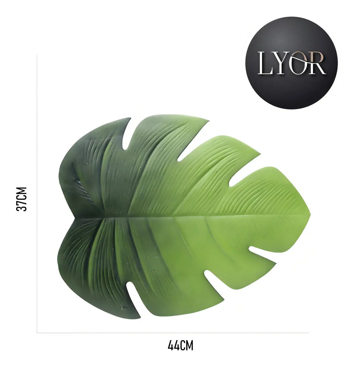 Lugar Americano Folha Da Lyor, Eva, Verde - 6632 Liso