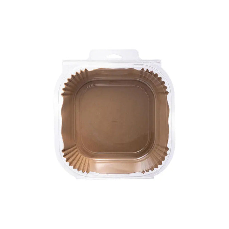 Forma De Air Fryer Papel Descartável 50 Folhas Quadrada Lyor