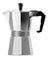 Cafeteira Italiana Lyor De Alumínio 6 Doses Com Cabo 300ml Inox