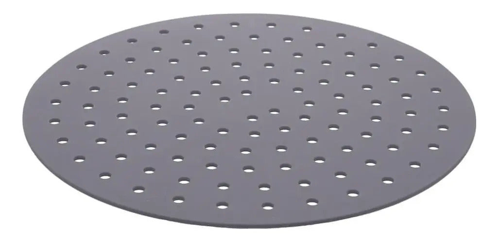 Tapete Protetor Air Fryer Redondo Silicone Antiaderente Lyor
