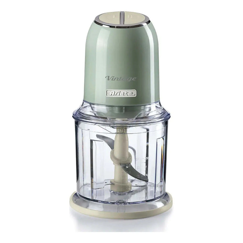 Triturador De Alimentos Ariete 438 Vintage Verde 400w 220v Verde-claro 220v
