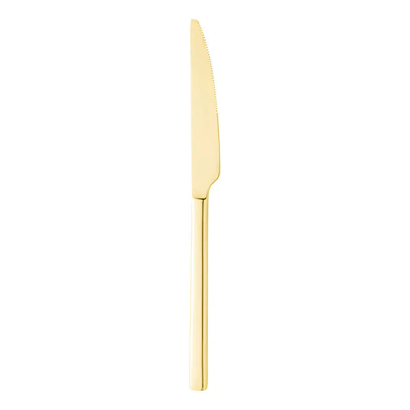 Faqueiro 24 Peças De Aço Inox Firenze Dourado Wolff