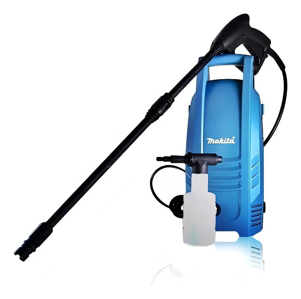 Lavadora De Alta Pressão Makita Hw101 Azul-turquesa De 1.3kw Com 100bar De Pressão Máxima 220v