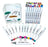 Magic Canetas Ponta Dupla Art Marker 48 Cores Vibrantes Bobbie Goods Diversas Cores