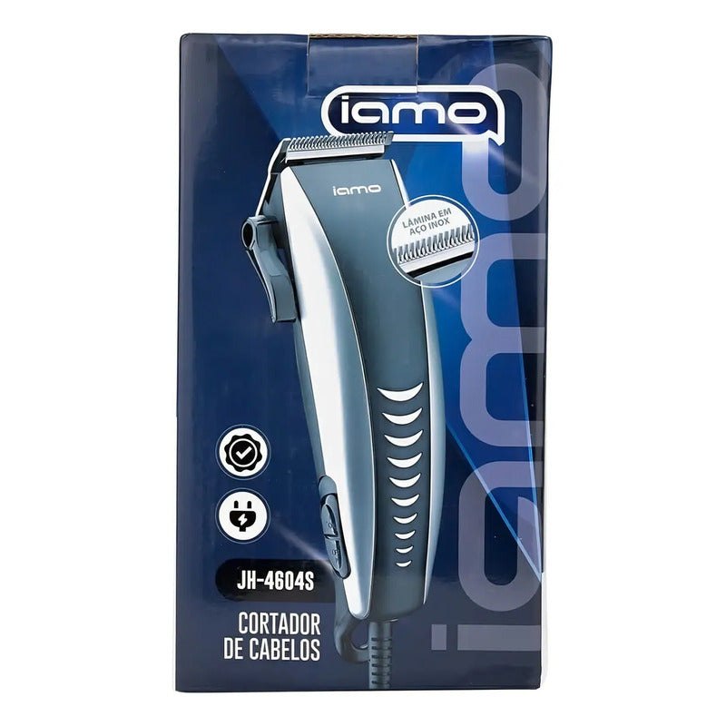 Máquina De Cortar Cabelo Aparador Pelos Completo 127v Preto 127v