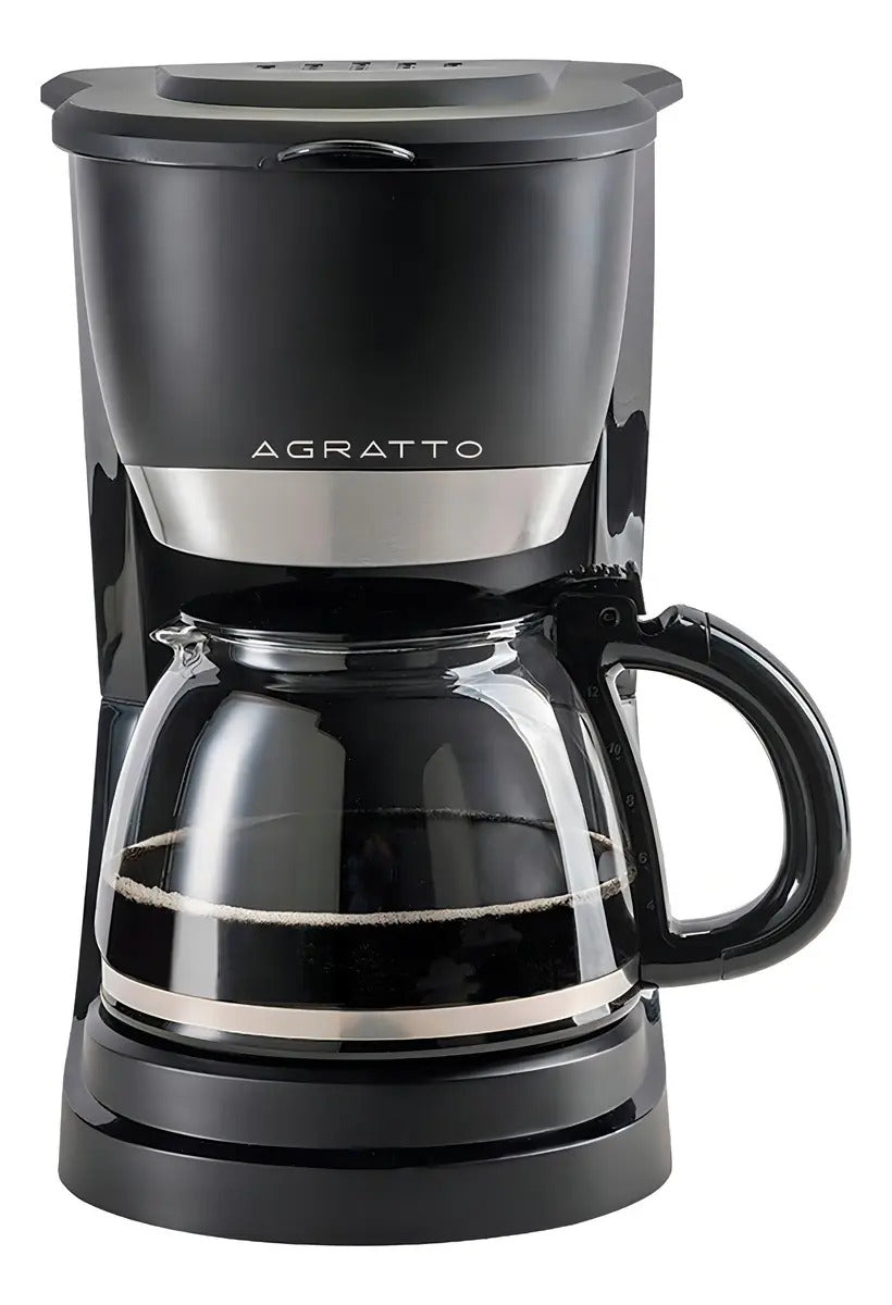 Cafeteira Elétrica Agratto Resid. Vetro Caffe 30x Preto 220v