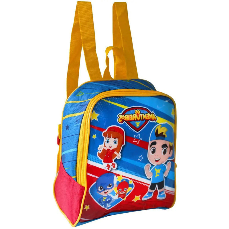 Clio Lancheira Aventureiros Poliéster Térmica 6l 25x20x11cm Cor Amarelo Escuro Luccas Neto