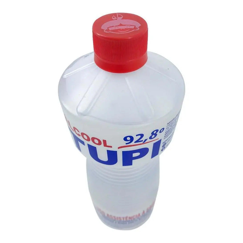 Álcool 92,8º Inpm 1 Litro 06 Unidades