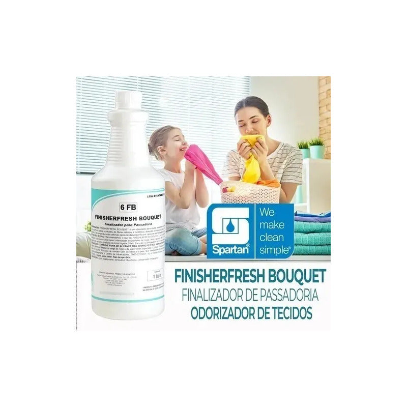 Facilitador De Passar Para Roupas Finisherfresh Bouquet Spartan 1l