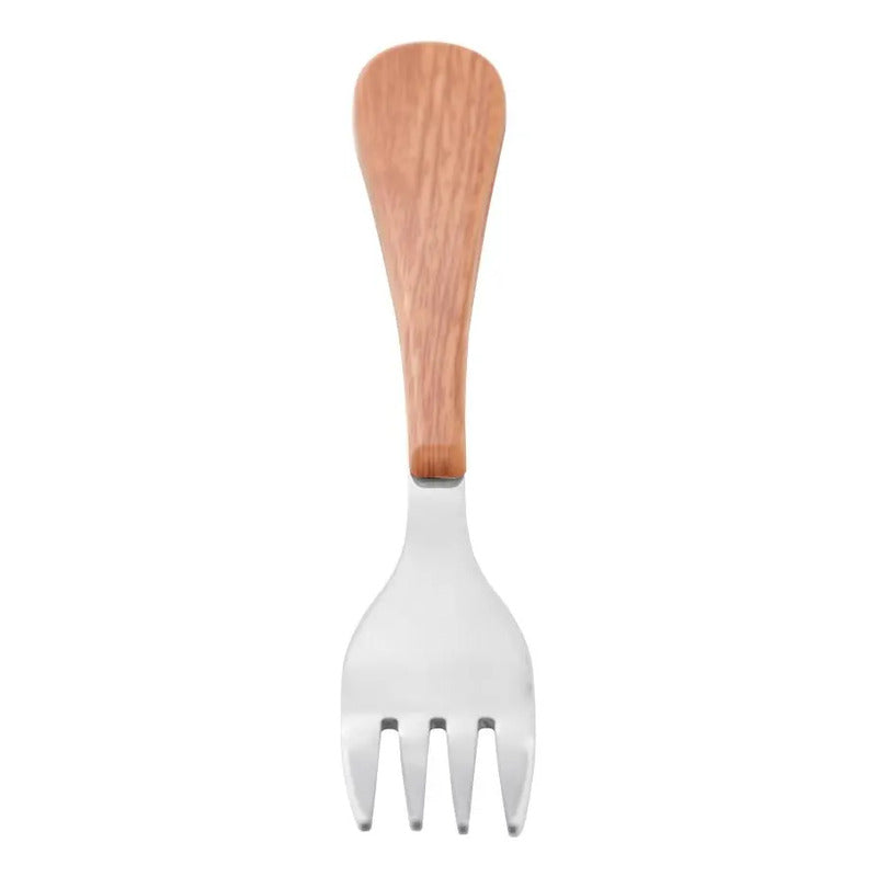 6 Garfos Para Mesa Wolff Amadeirado 21cm