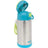 Garrafa Térmica Azul 400ml Bpa Free Com Canudo Buba Azul
