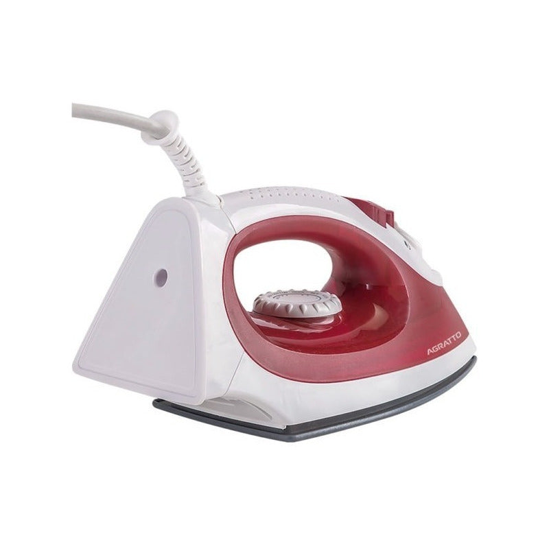 Ferro Passar Roupa Vapor Cabo Giratório Base Cerâmica 220v Vermelho 220v