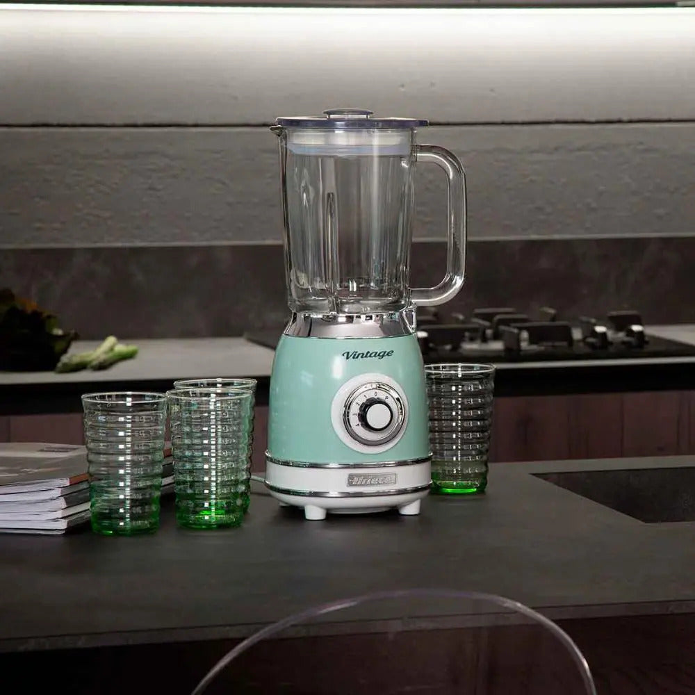 Liquidificador Ariete Vintage Verde Copo De Vidro 1,5l 220v Verde-claro 220v