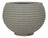 Vaso Bromelia Granito 26x24cm Cinza Granito